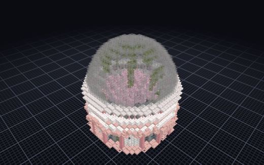 Cherry Blossom Greenhouse, a build by Nexus