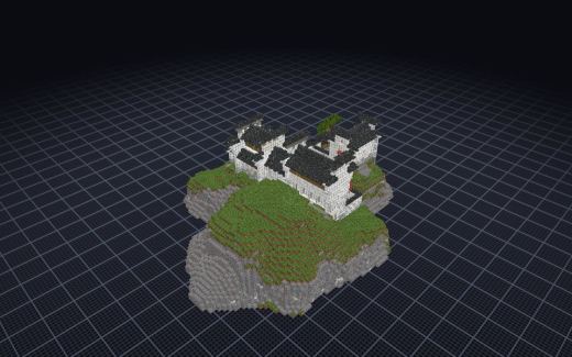 Japanese Mountain Base, a build by Nexus